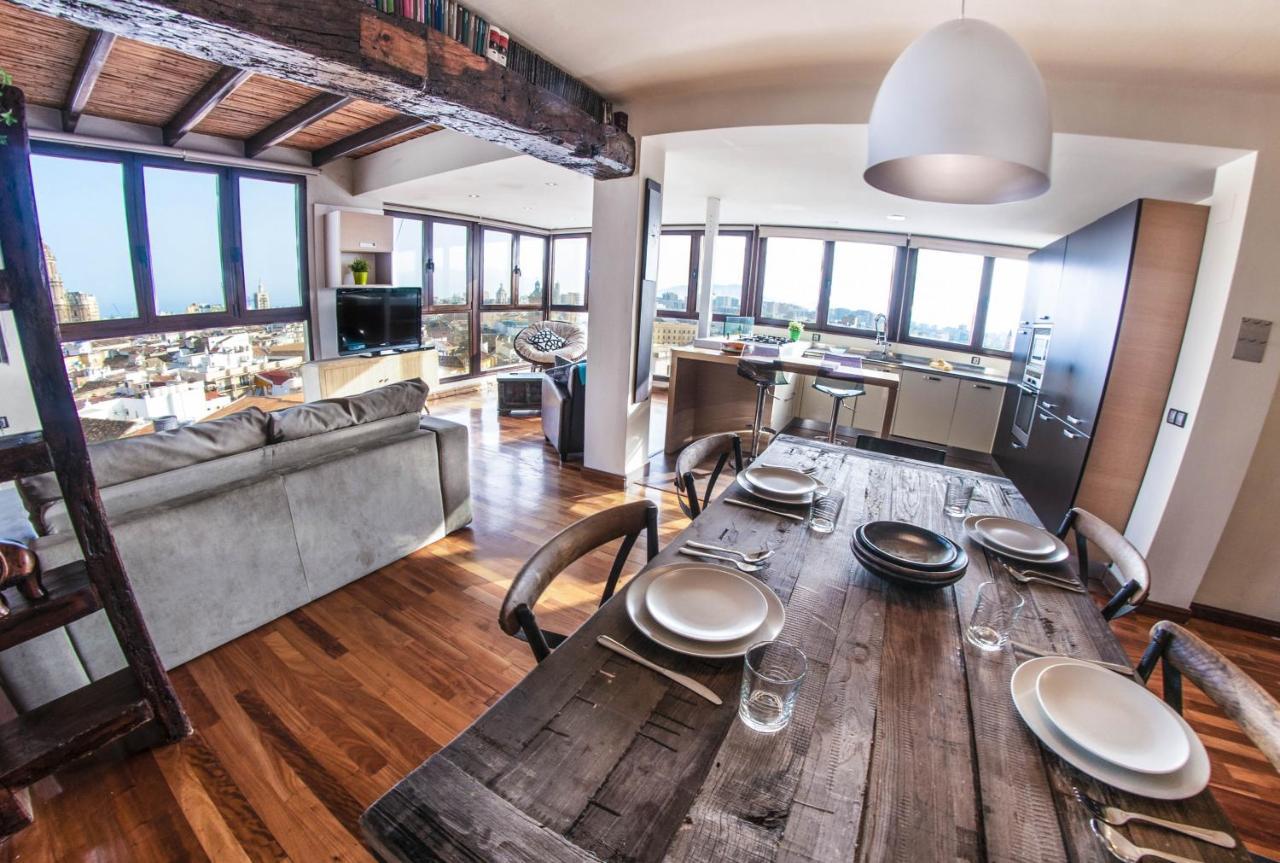 Apartamento Malagaflat Design Loft City Views Exterior foto