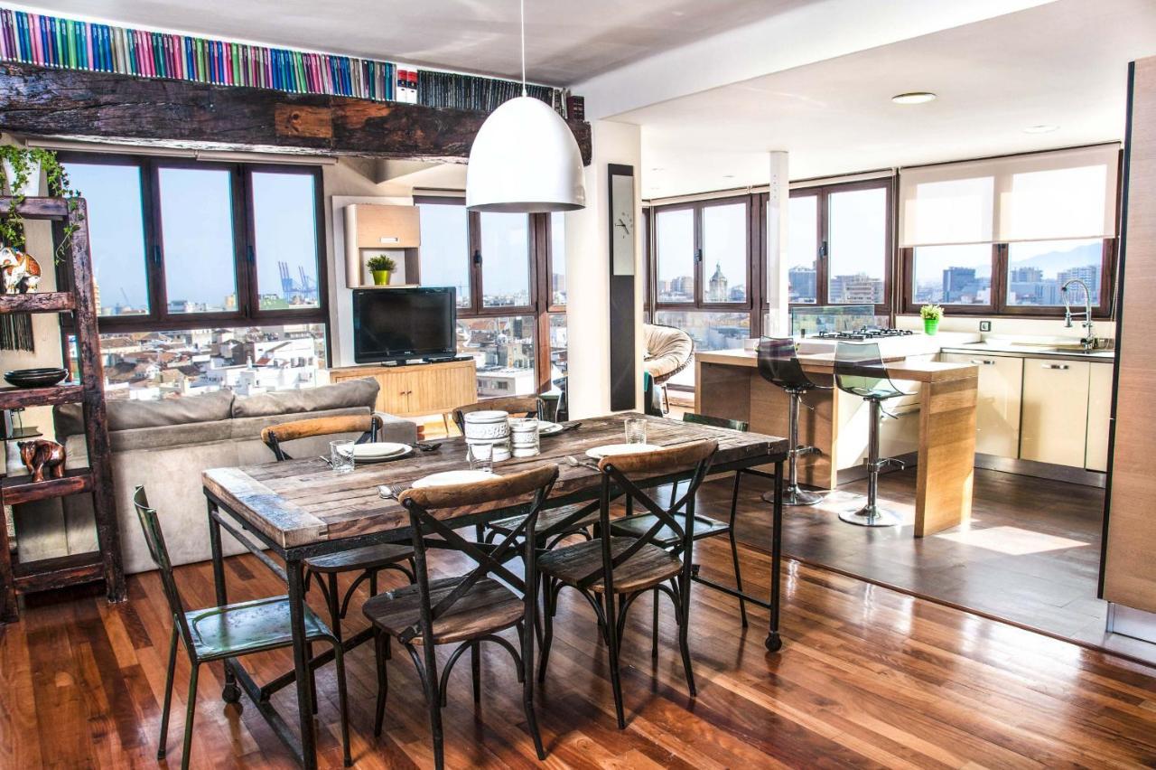 Apartamento Malagaflat Design Loft City Views Exterior foto